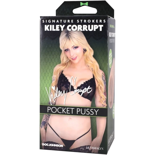 На фото мастурбатор Doc Johnson Kiley Corrupt