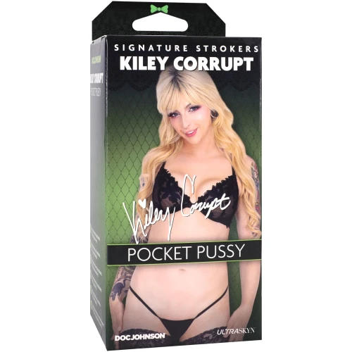 На фото мастурбатор Doc Johnson Kiley Corrupt