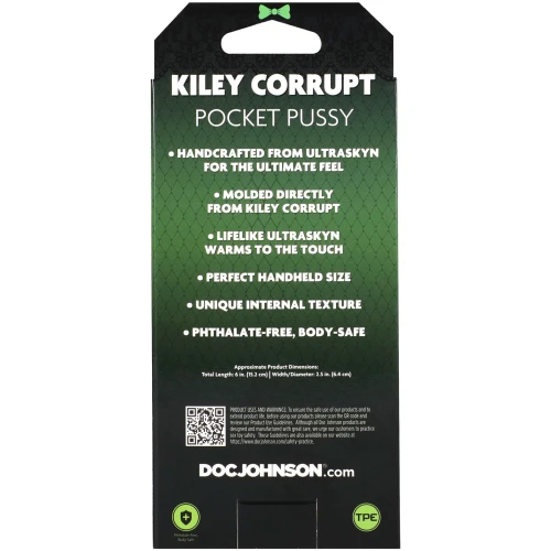 На фото мастурбатор Doc Johnson Kiley Corrupt