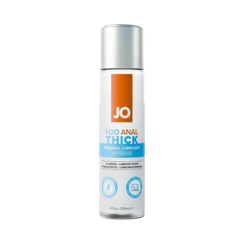 На фото комплект JO Anal Bundle - Anal Thick 120 мл + Misting Toy Cleaner 120 мл