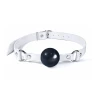 Кляп Feral Feelings Silicon Ball Gag White/Black