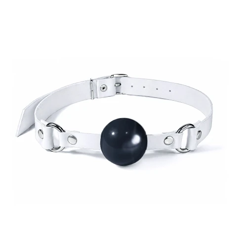 Кляп Feral Feelings Silicon Ball Gag White/Black