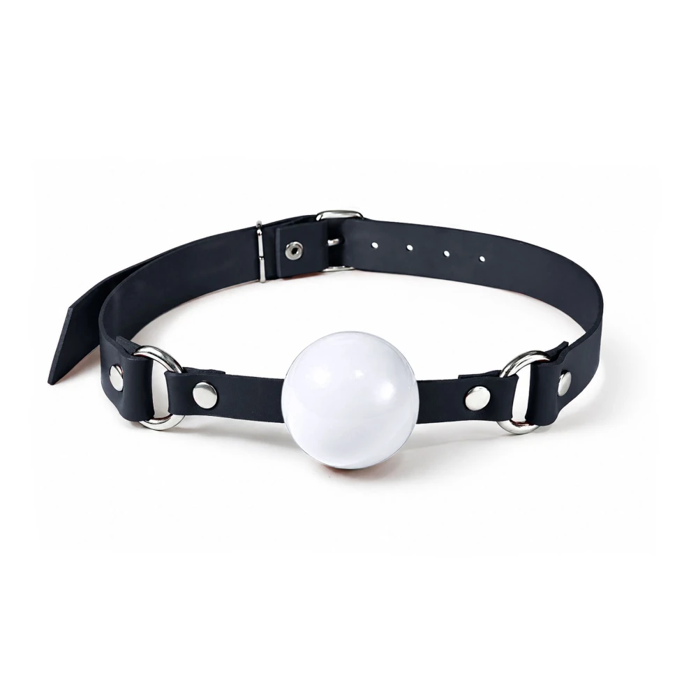 Кляп Feral Feelings Silicon Ball Gag Black/White