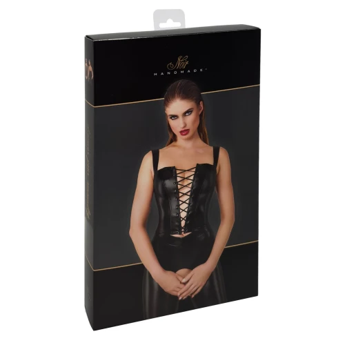 На фото корсет Noir Handmade F365 Vixen Lace-Up Corset Top L