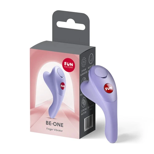 На фото вібратор на палець Fun Factory Be One Purple