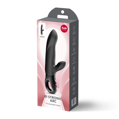 На фото пульсатор Fun Factory Bi Stronic Arc Black