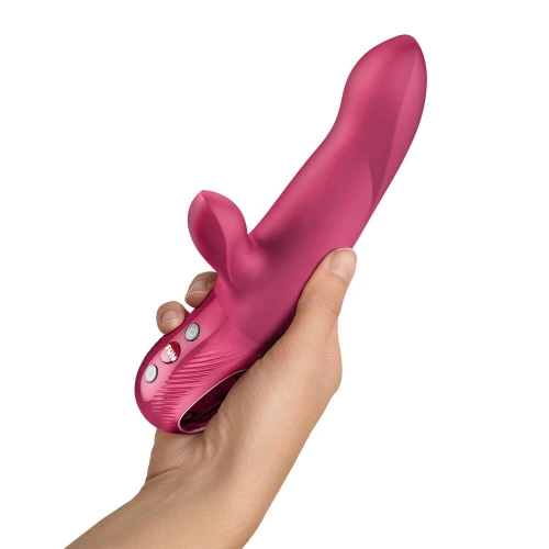 На фото пульсатор Fun Factory Bi Stronic Arc Raspberry 