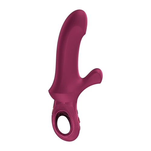 На фото пульсатор Fun Factory Bi Stronic Curve Wine Red