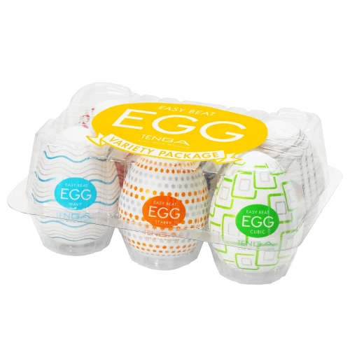 Набор мастурбаторов-яиц Tenga Egg Variety Pack Standard (6 шт)