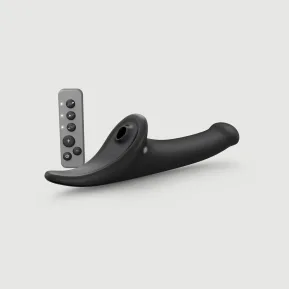 Вібронасадка Strap-On-Me Multi Orgasm Dildo M Black