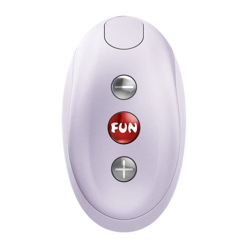 На фото вакуумний стимулятор Fun Factory MEA Purple, унікальні режими, функція посторгазм