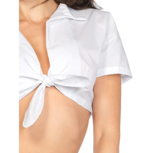 Leg Avenue Classic School Girl S/M Red