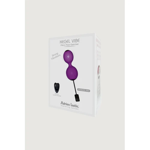Adrien Lastic Kegel Vibe Purple - Вагинальный шарик с вибрацией