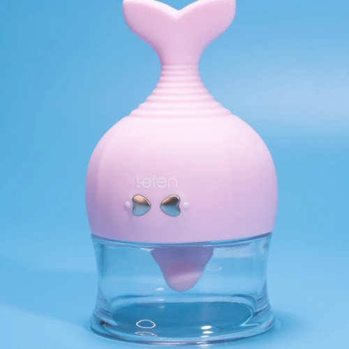 Leten Kissing Fish — Вибростимулятор для клитора с двумя насадками и эффектом вакуума 