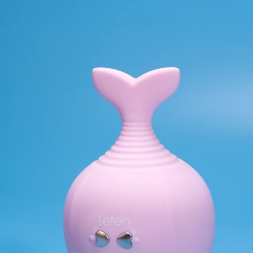 Leten Kissing Fish — Вибростимулятор для клитора с двумя насадками и эффектом вакуума 
