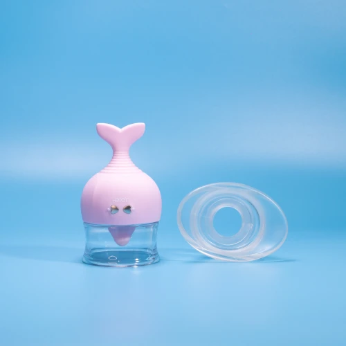 Leten Kissing Fish — Вибростимулятор для клитора с двумя насадками и эффектом вакуума 