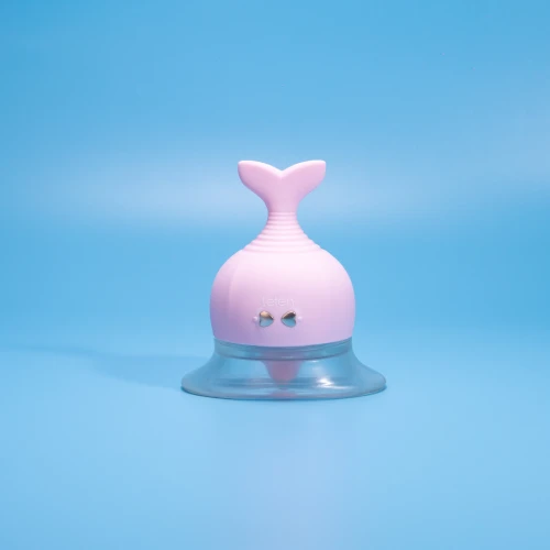 Leten Kissing Fish — Вибростимулятор для клитора с двумя насадками и эффектом вакуума 