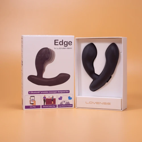Lovense Edge — Вібромасажер простати з функцією смарт і регулюванням кута