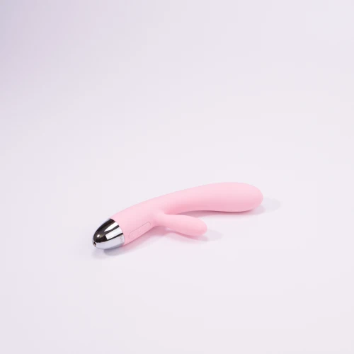 Svakom Alice Pale Pink - Вібратор кролик для точки G і клітора