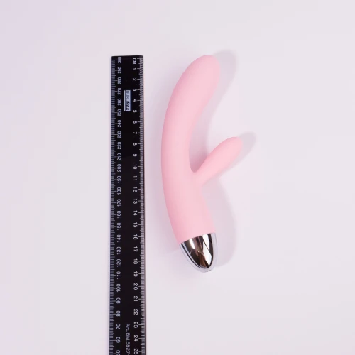 Svakom Alice Pale Pink - Вібратор кролик для точки G і клітора
