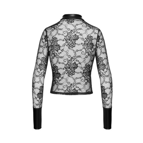 На фото блузку Noir Handmade F377 Noirelle Lace Button-up Shirt L
