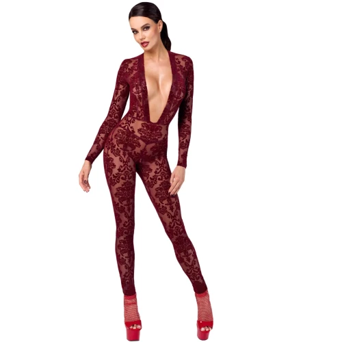 На фото бодістокінг Noir Handmade F382 Kink Royal Catsuit L
