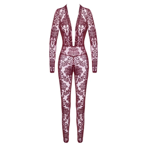 На фото бодістокінг Noir Handmade F382 Kink Royal Catsuit L