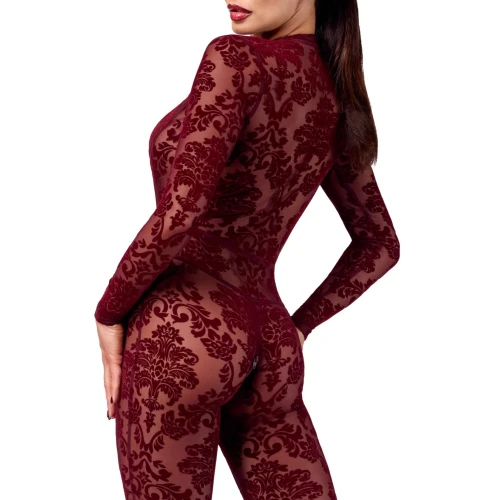 На фото бодістокінг Noir Handmade F382 Kink Royal Catsuit L