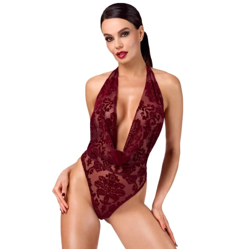 Боді Noir Handmade F386 Kink Royal Cascade Bodysuit L