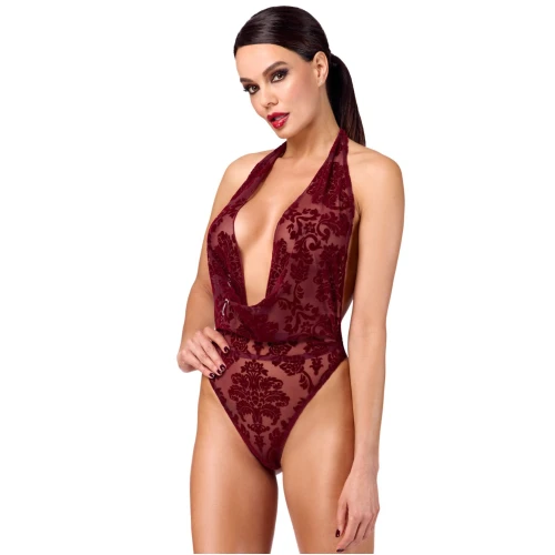 На фото боді Noir Handmade F386 Kink Royal cascade bodysuit M