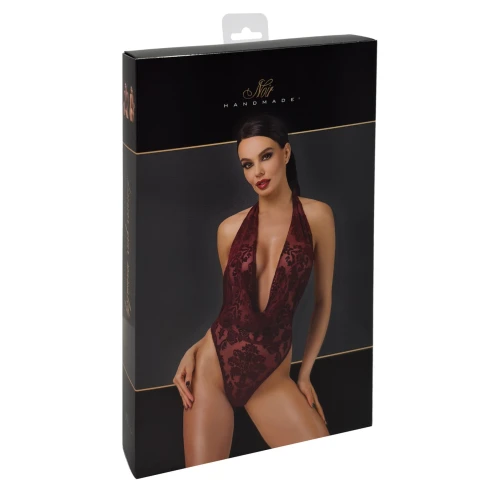 На фото боді Noir Handmade F386 Kink Royal cascade bodysuit M