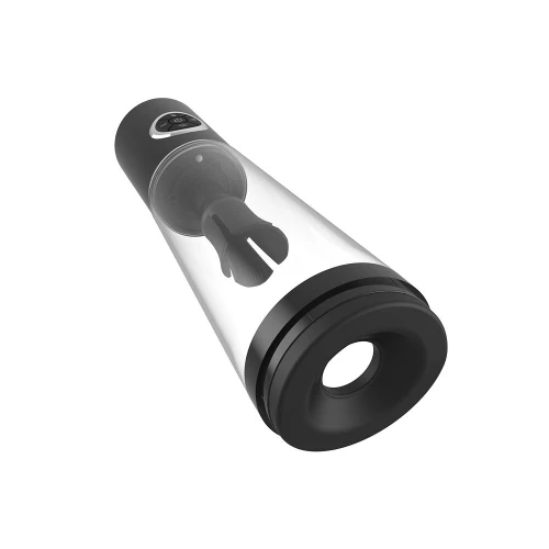 На фото автоматический вакуумный насос Men Powerup Luxury Pump с вибромассажем