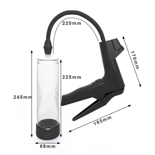 На фото вакуумный насос Men Powerup Air Gun Penis Pump