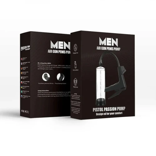 На фото вакуумный насос Men Powerup Air Gun Penis Pump