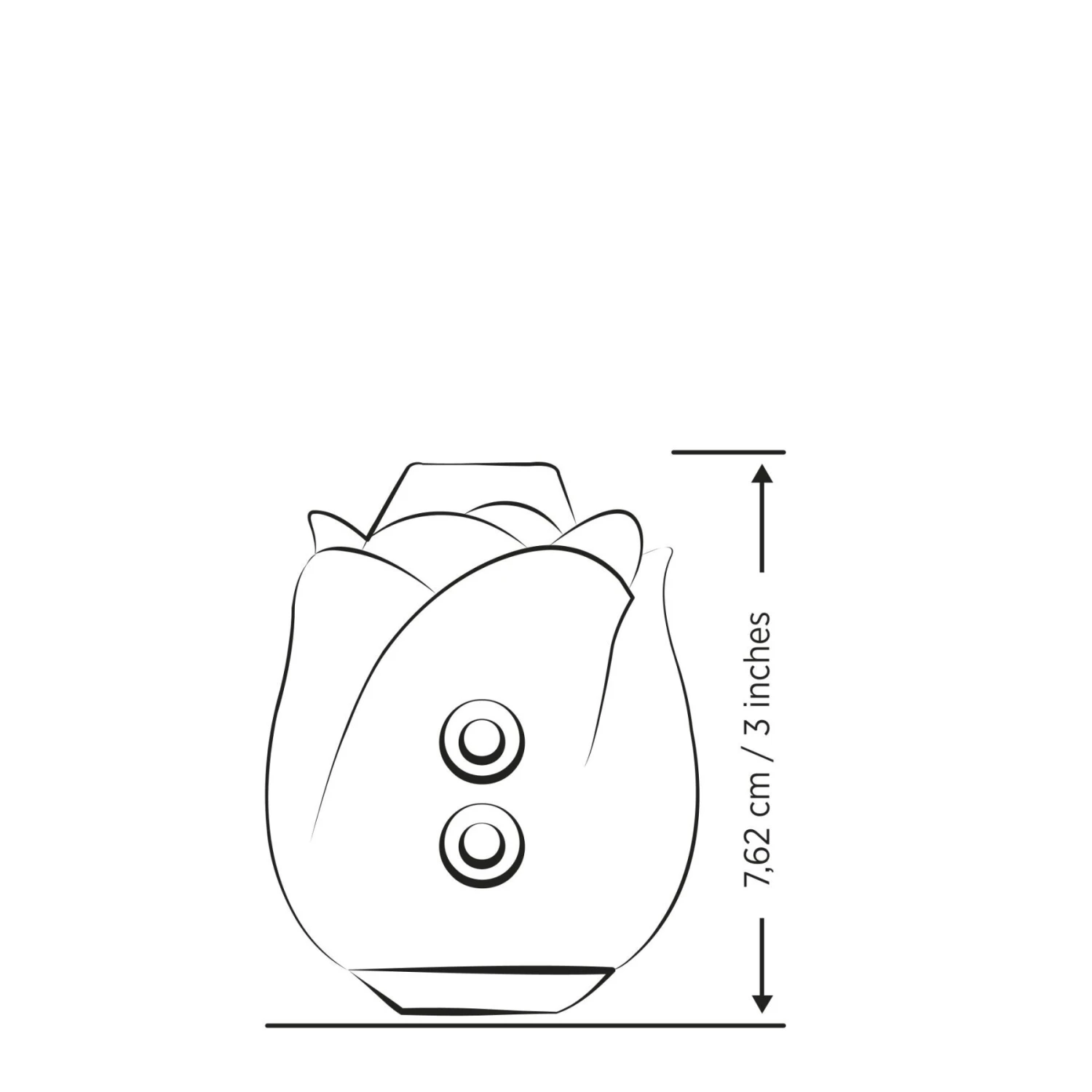 Вакуумный клиторальный стимулятор Romp ROSE (мятая упаковка!!!)