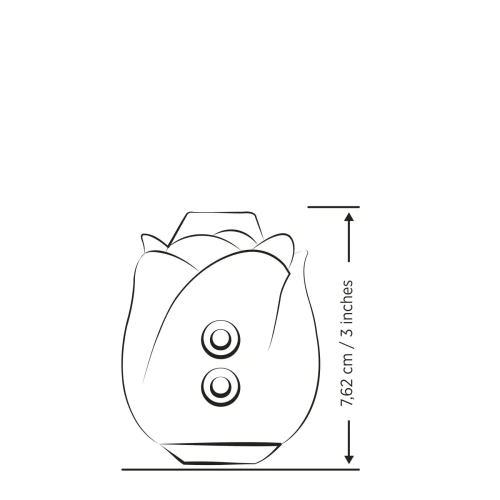 Вакуумный клиторальный стимулятор Romp ROSE (мятая упаковка!!!)