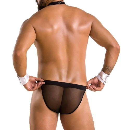 Комплект эротического мужского белья Passion 036 ALFRED L/XL Black (мятая упаковка!!!)