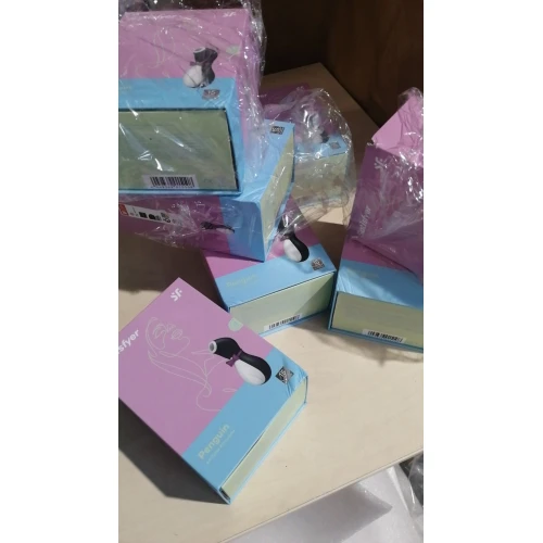 Вакуумный клиторальный стимулятор Satisfyer Penguin (мятая упаковка!!!)