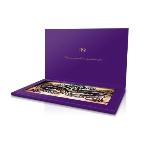 RIANNE S - Masque III - Ажурная маска на лицо с лентами-завязками