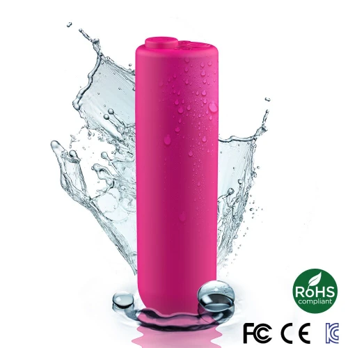 На фото зображено рожевий мастурбатор-вагіна Kokos Elegance 001 Vibe для чоловіків на світлому фоні.