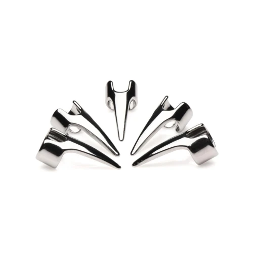 Набор колец с когтями Master Series Five-Piece Sensation Claw Rings - Silver (мятая упаковка!!!)