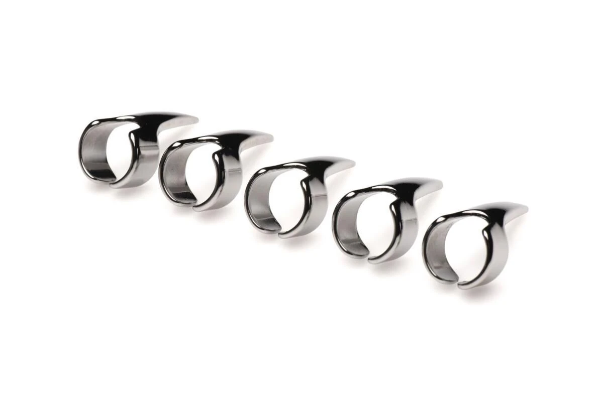 Набор колец с когтями Master Series Five-Piece Sensation Claw Rings - Silver (мятая упаковка!!!)