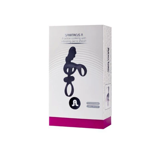 Adrien Lastic Spartacus R - Насадка на член с вибрацией