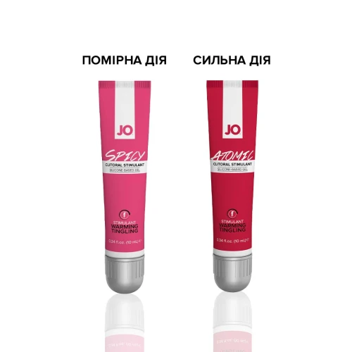 System JO SPICY WARMING (10 мл) - Возбуждающий гель для клитора для разогрева