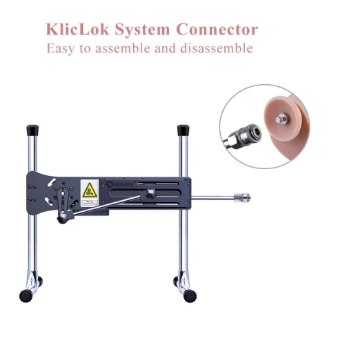 Hismith 8.3" Silicone Dildo - Дилдо для секс машины