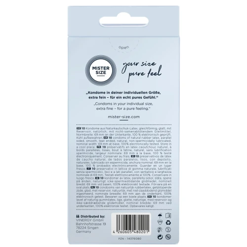 Презервативы Mister Size 69 (10 pcs)
