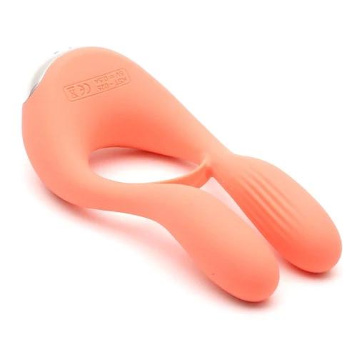 KisToy Martin Orange — Вибратор для пар с 2 моторами