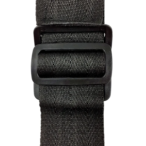 На фото зображено чорний набір для фіксації Art of Sex BDSM Hands to feet Simple унісекс на світлому фоні