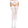 Leg Avenue butterfly backseam thigh highs White O/S - Колготки з малюнком метелика