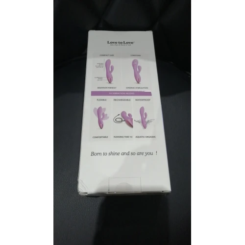 Вибратор-кролик Love To Love FUNKY BUNNY - VIVA MAUVE (мятая упаковка!!!)